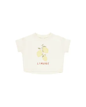 Boxy Tee - Limone