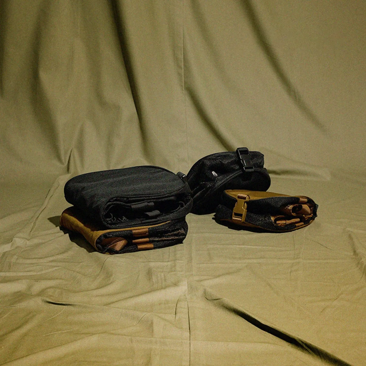 BROOKLYN WORKS | ブルックリンワークス　MESH BAG(L)