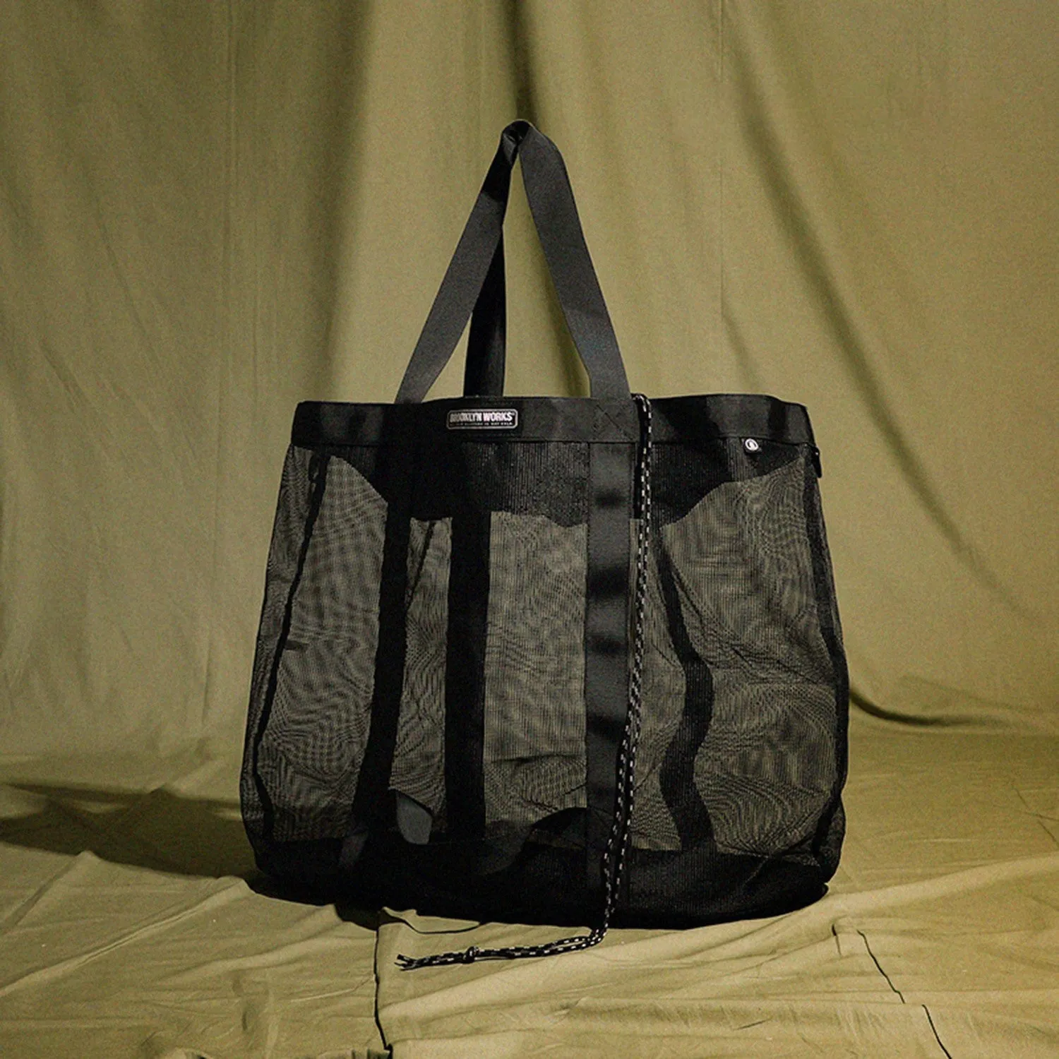 BROOKLYN WORKS | ブルックリンワークス　MESH BAG(L)