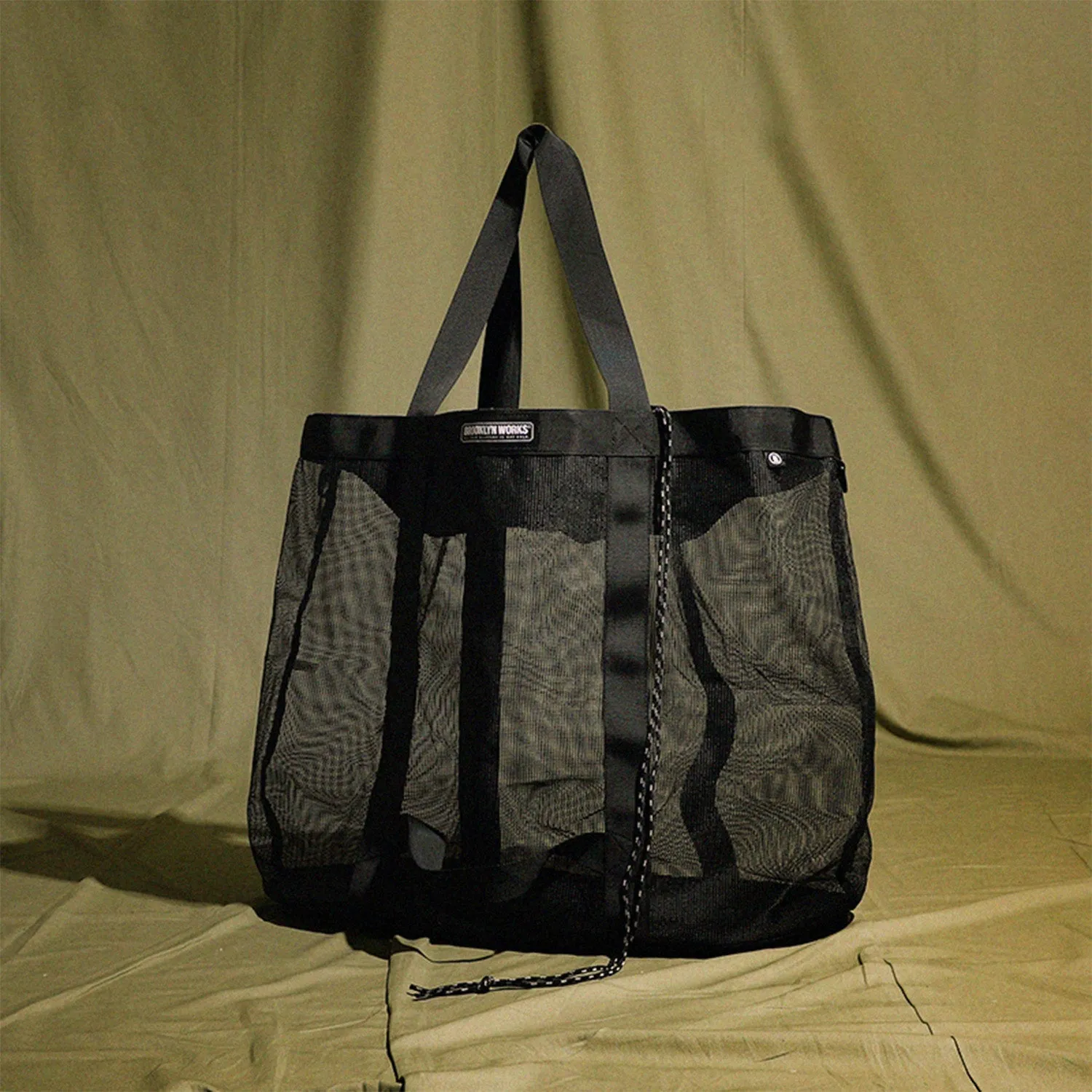 BROOKLYN WORKS | ブルックリンワークス　MESH BAG(M)