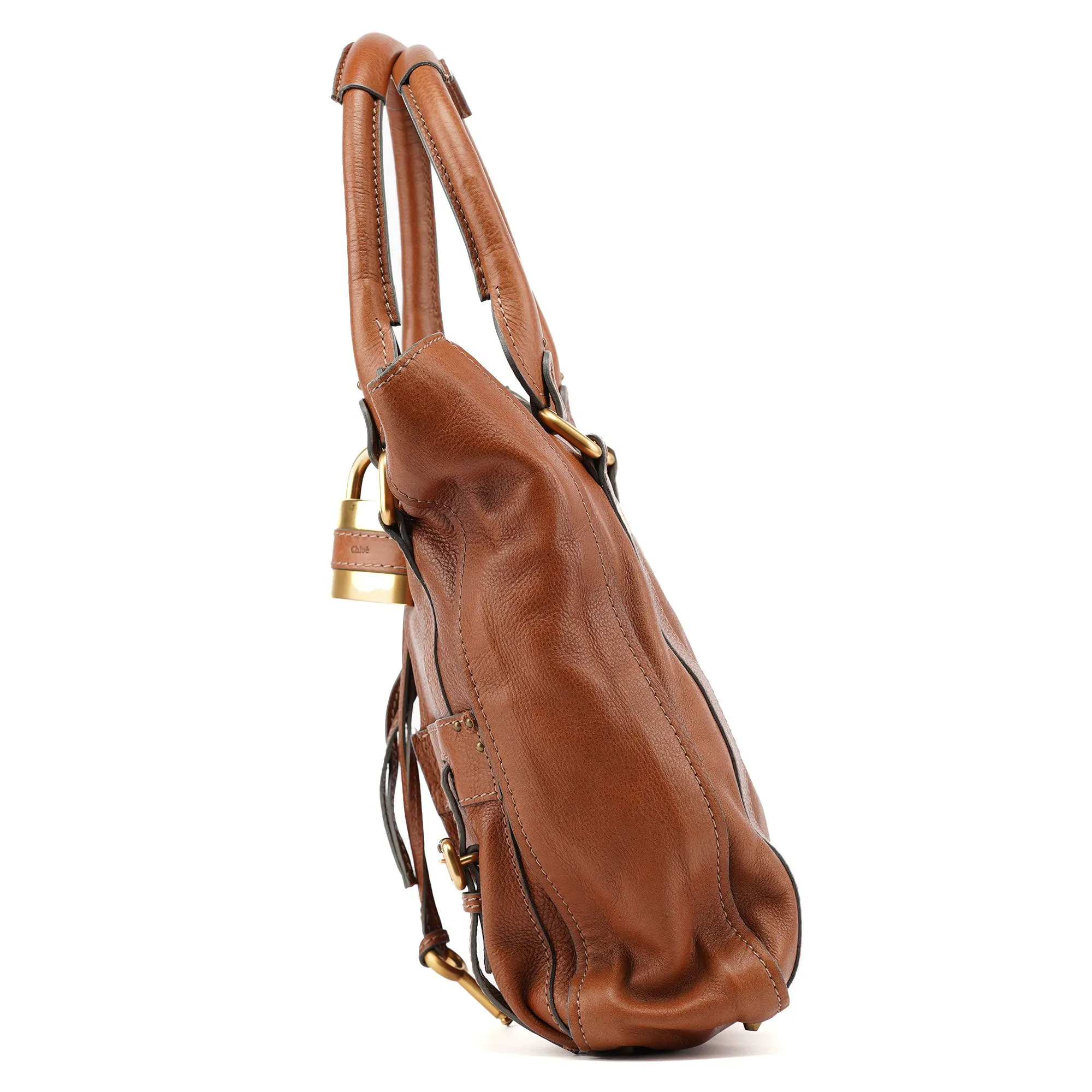 Brown Leather Paddington Tote Bag