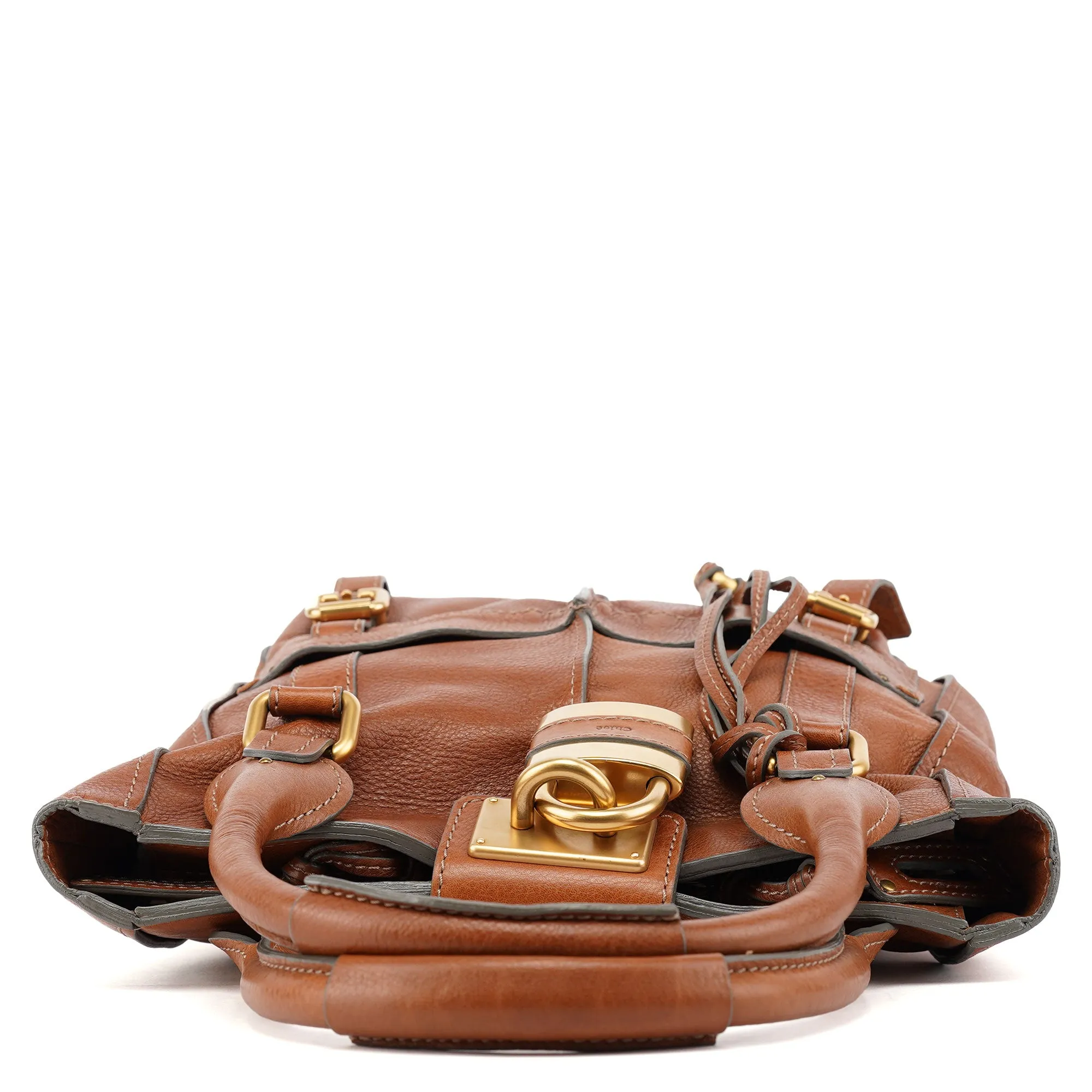 Brown Leather Paddington Tote Bag