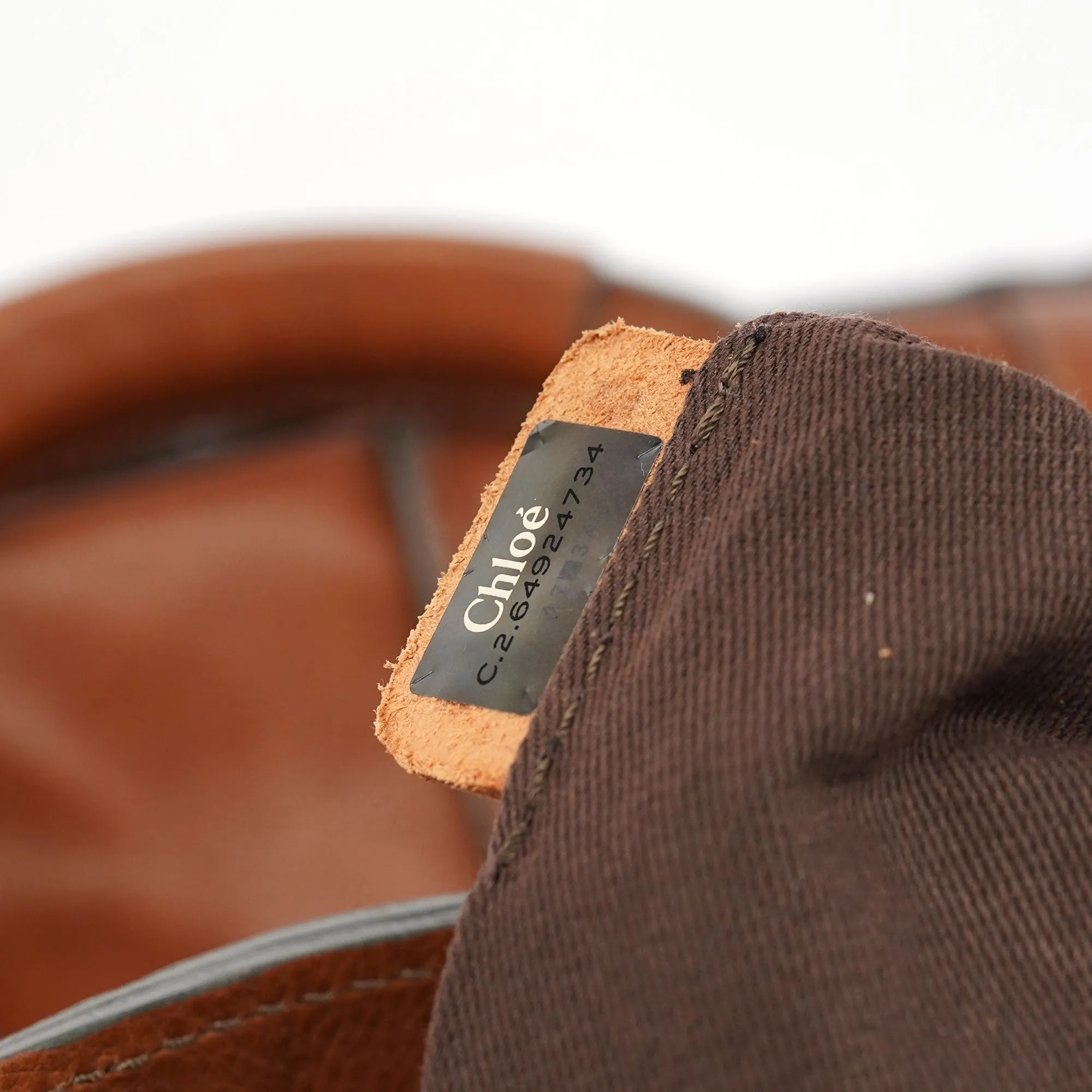 Brown Leather Paddington Tote Bag
