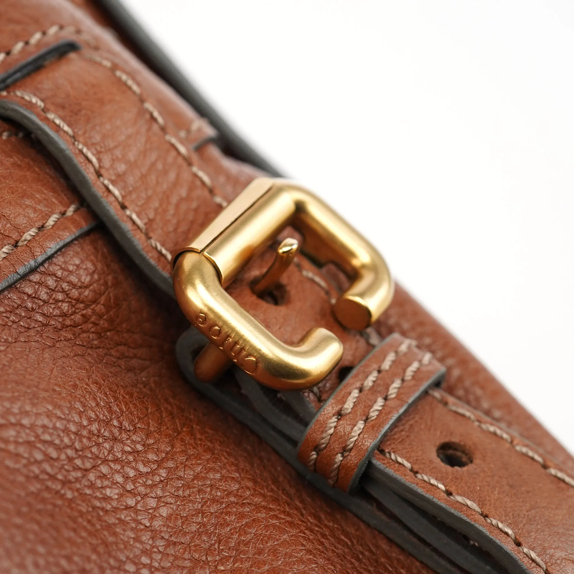 Brown Leather Paddington Tote Bag