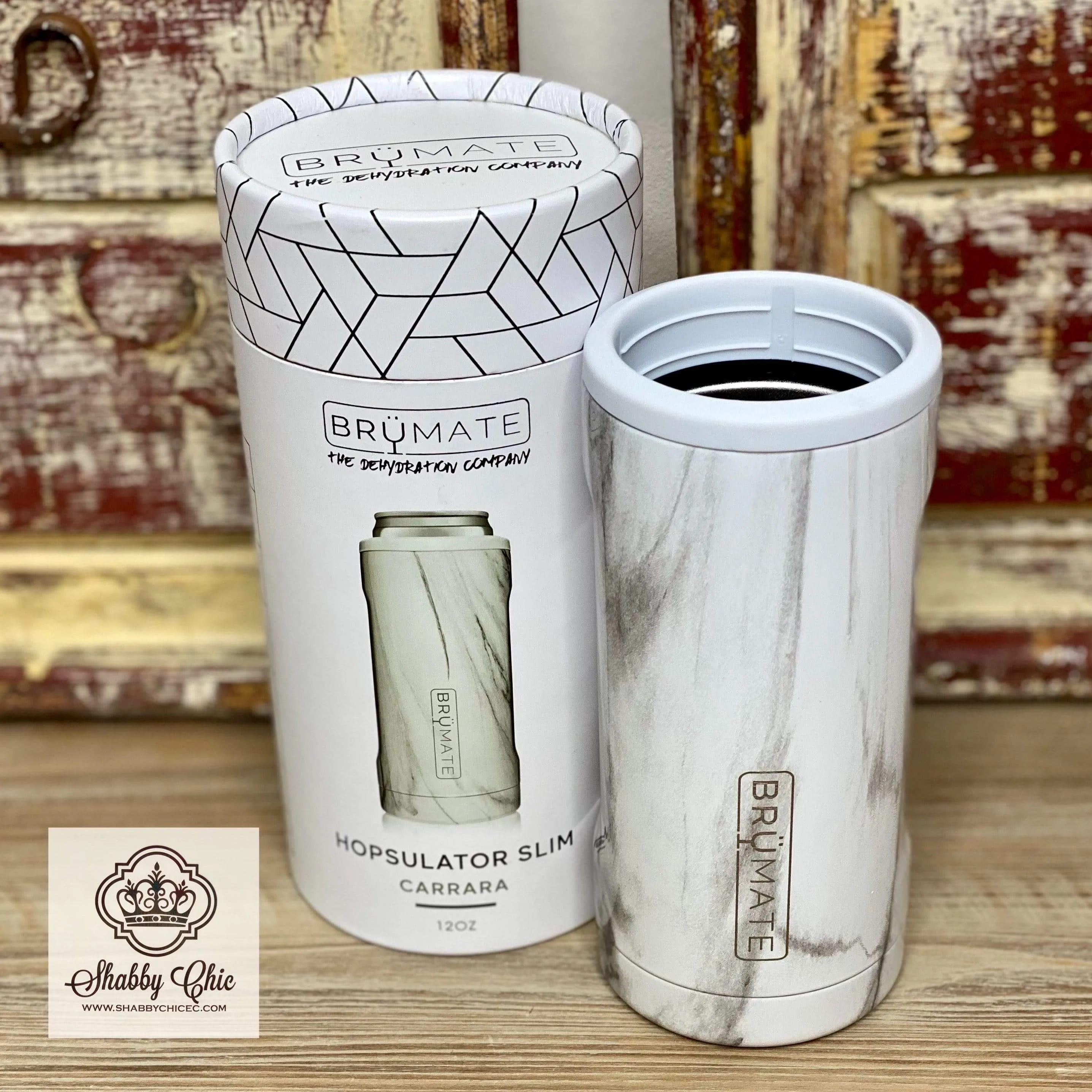 Brumate HOPSULATOR SLIM | Carrara (12OZ SLIM CANS)
