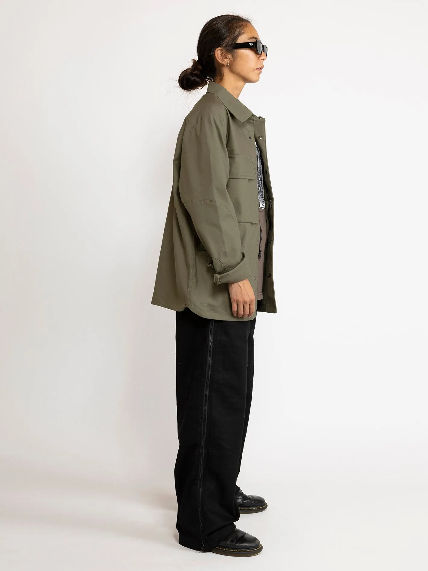 Bryan Iguchi Work Hemd - Wintermoss