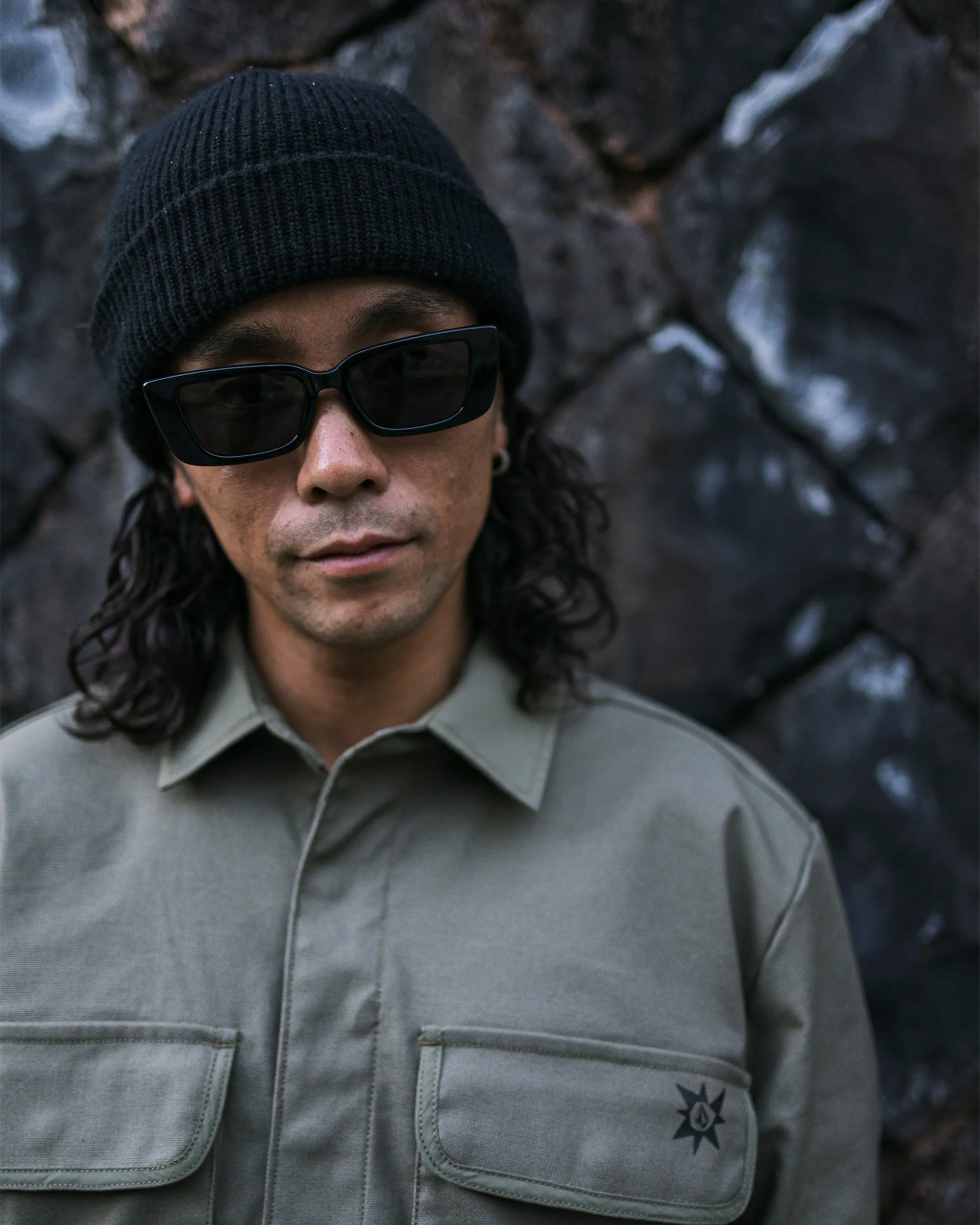 Bryan Iguchi Work Hemd - Wintermoss
