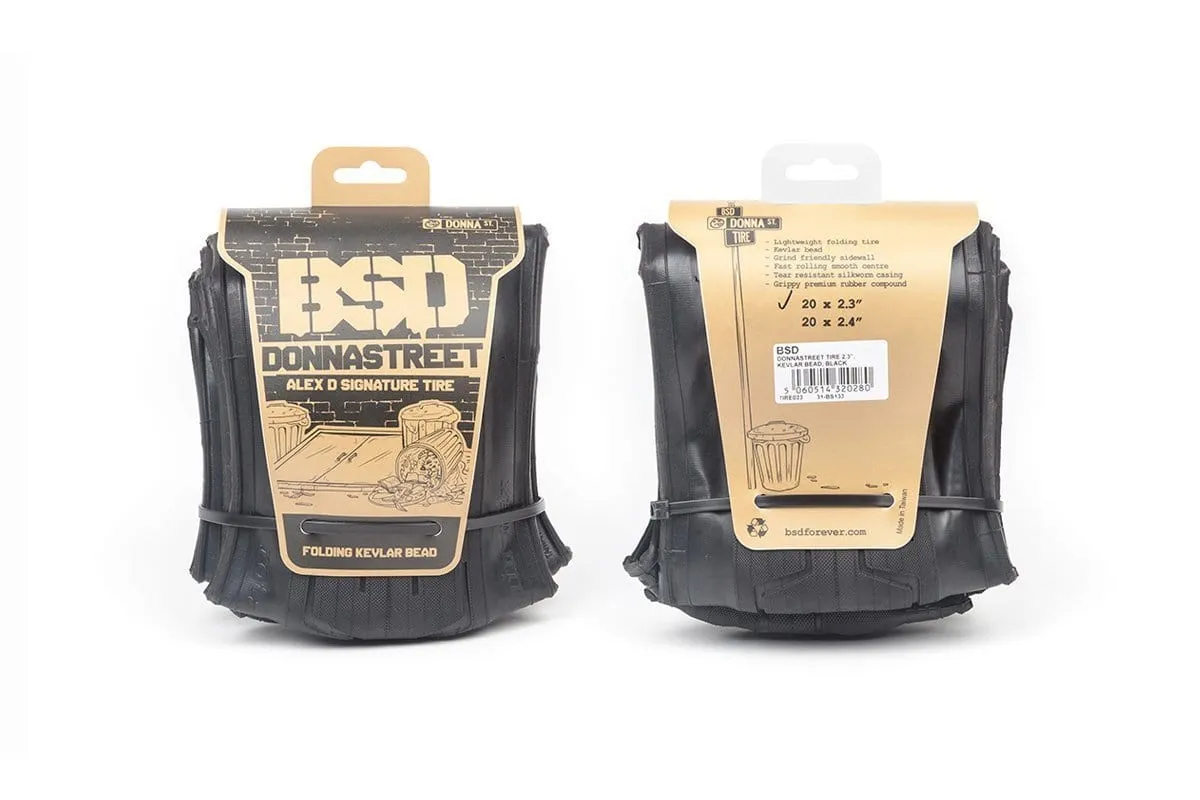 BSD Donnastreet Folding Tyre Black