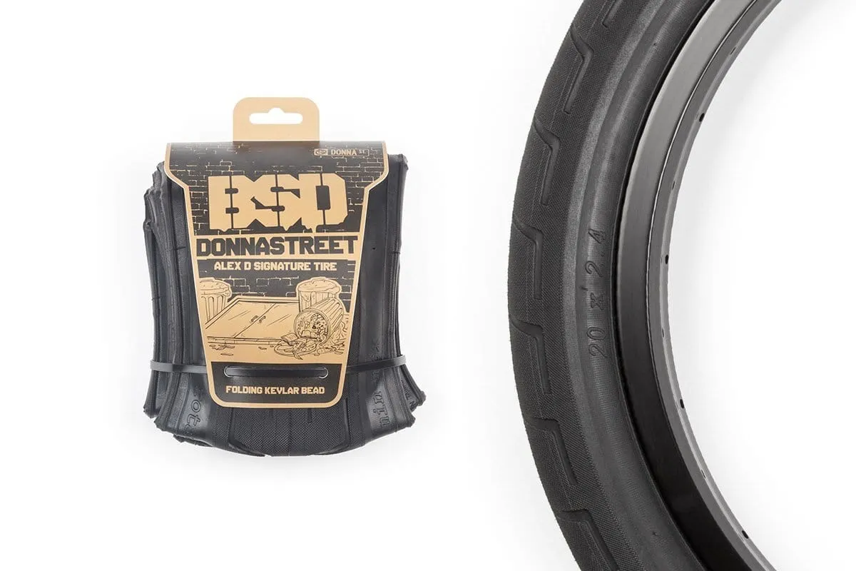 BSD Donnastreet Folding Tyre Black