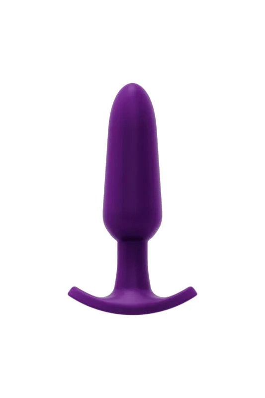 Bump Plus - Rechargeable Remote Control Anal Vibe - Deep Purple