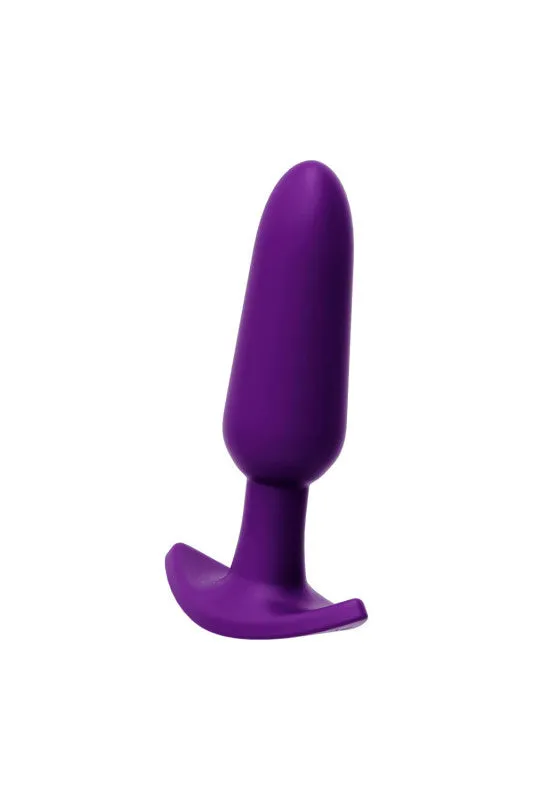 Bump Plus - Rechargeable Remote Control Anal Vibe - Deep Purple