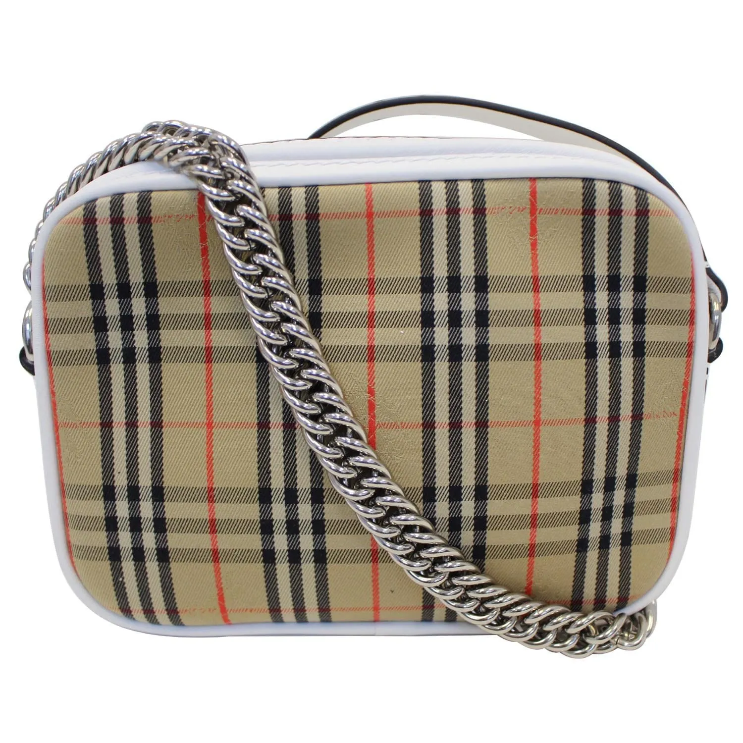 BURBERRY 1983 Check Link Camera Bag Multi