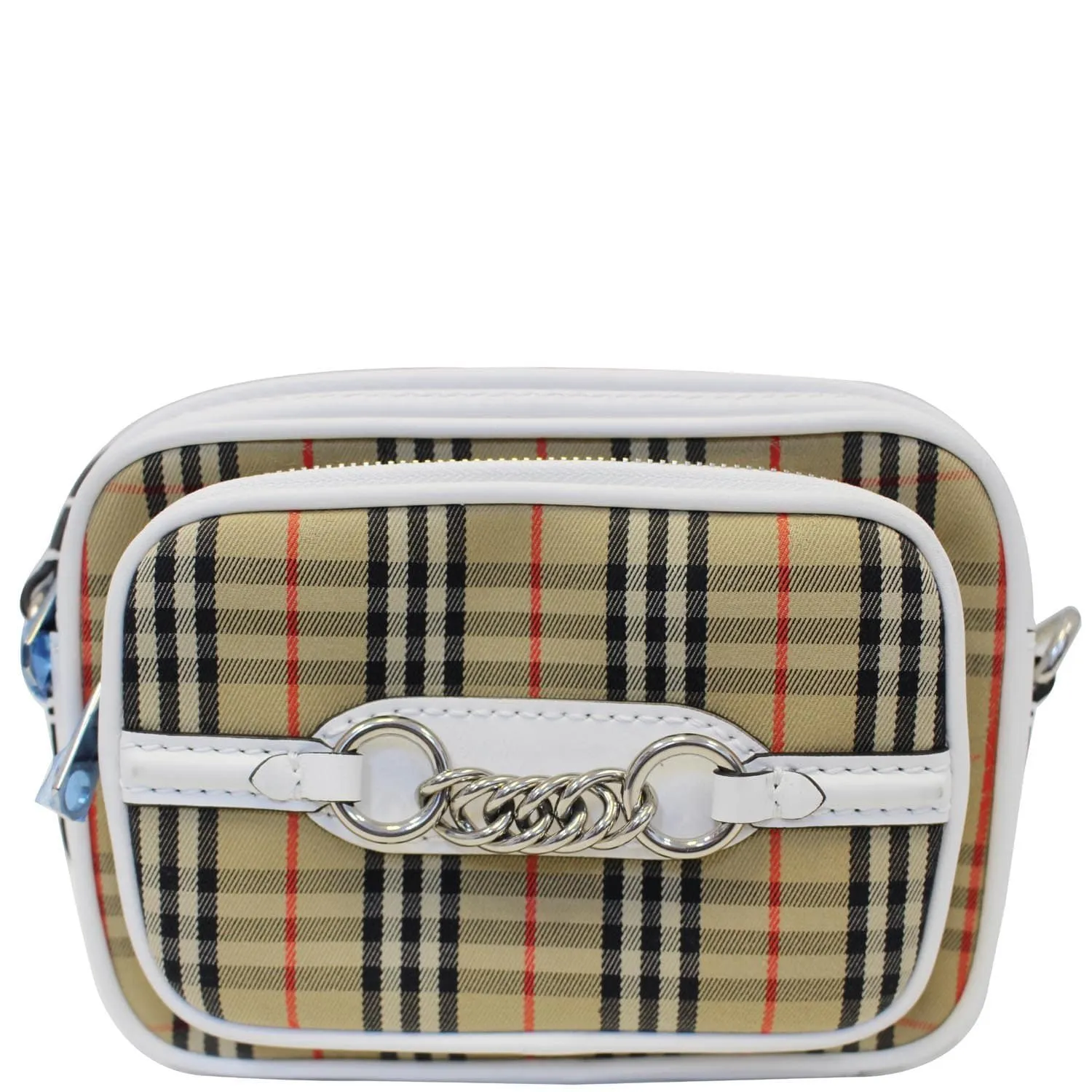 BURBERRY 1983 Check Link Camera Bag Multi