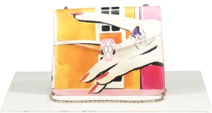 BVLGARI Multicoloured Calfskin Printed Serpenti Forever Cinemania Crossbody Bag