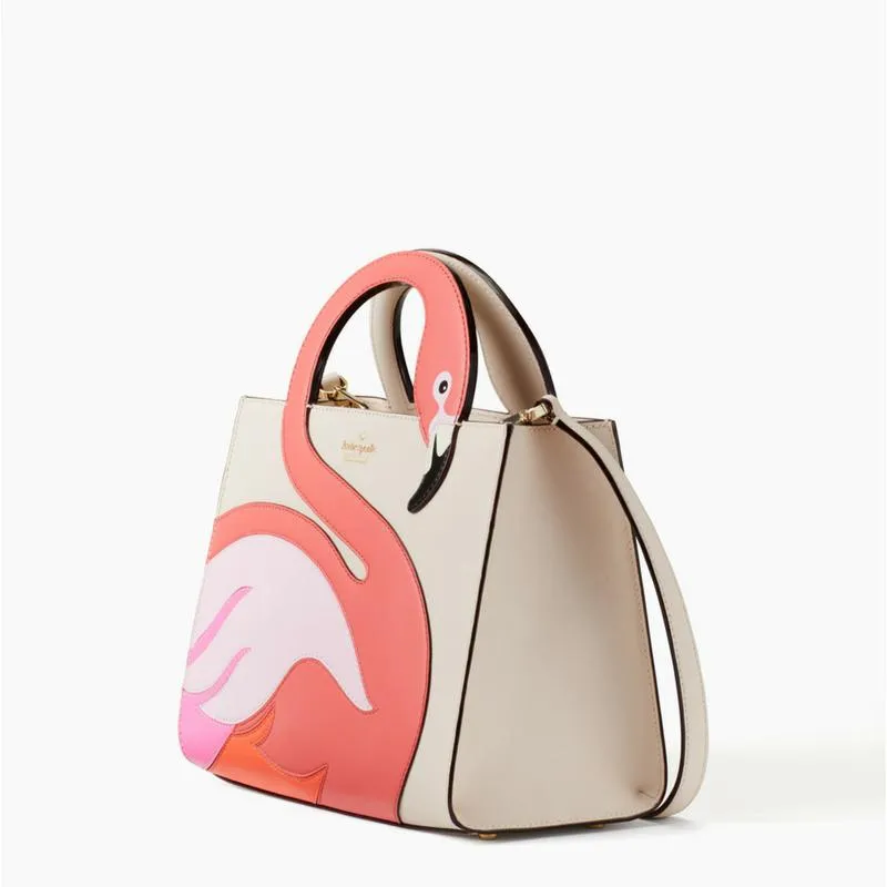 By the Pool Flamingo Sam Handbag
