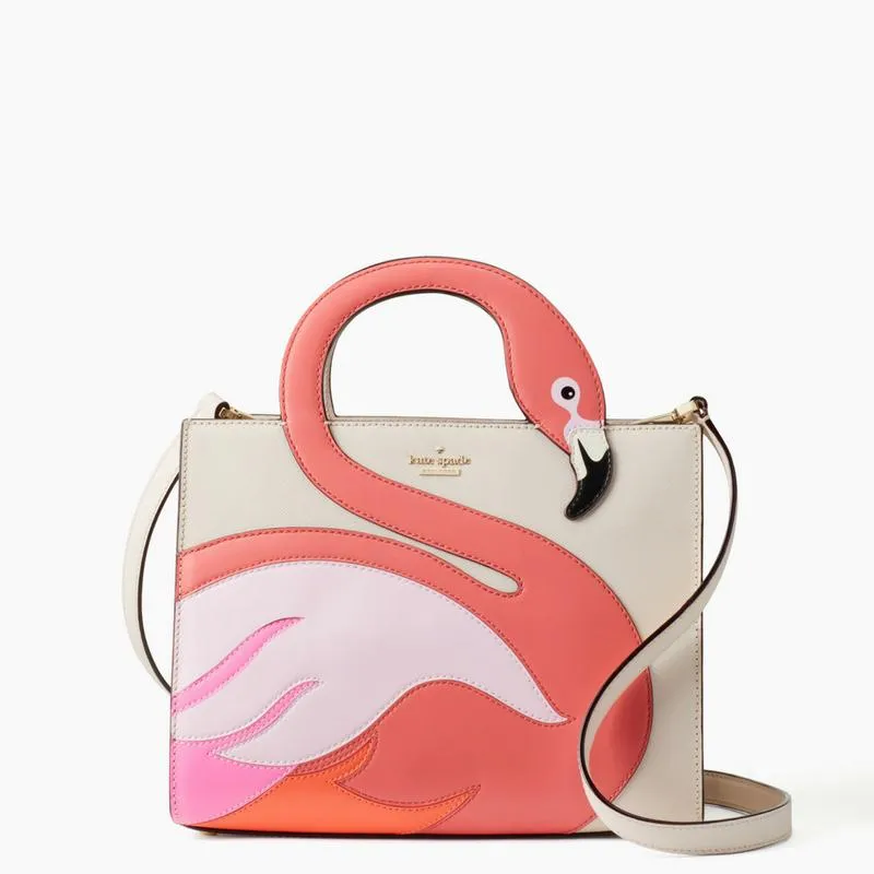 By the Pool Flamingo Sam Handbag