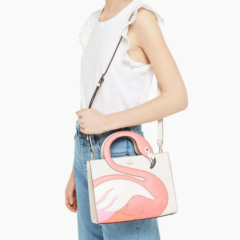 By the Pool Flamingo Sam Handbag