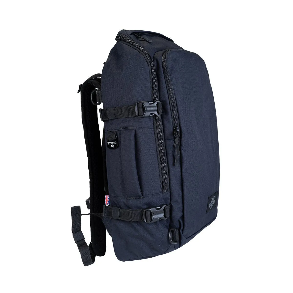 CabinZero ADV Pro 32L - Adventure Cabin Backpack (Absolute Black)