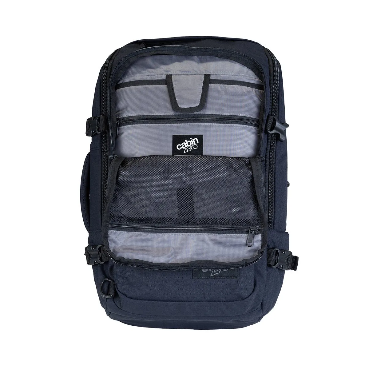 CabinZero ADV Pro 32L - Adventure Cabin Backpack (Absolute Black)