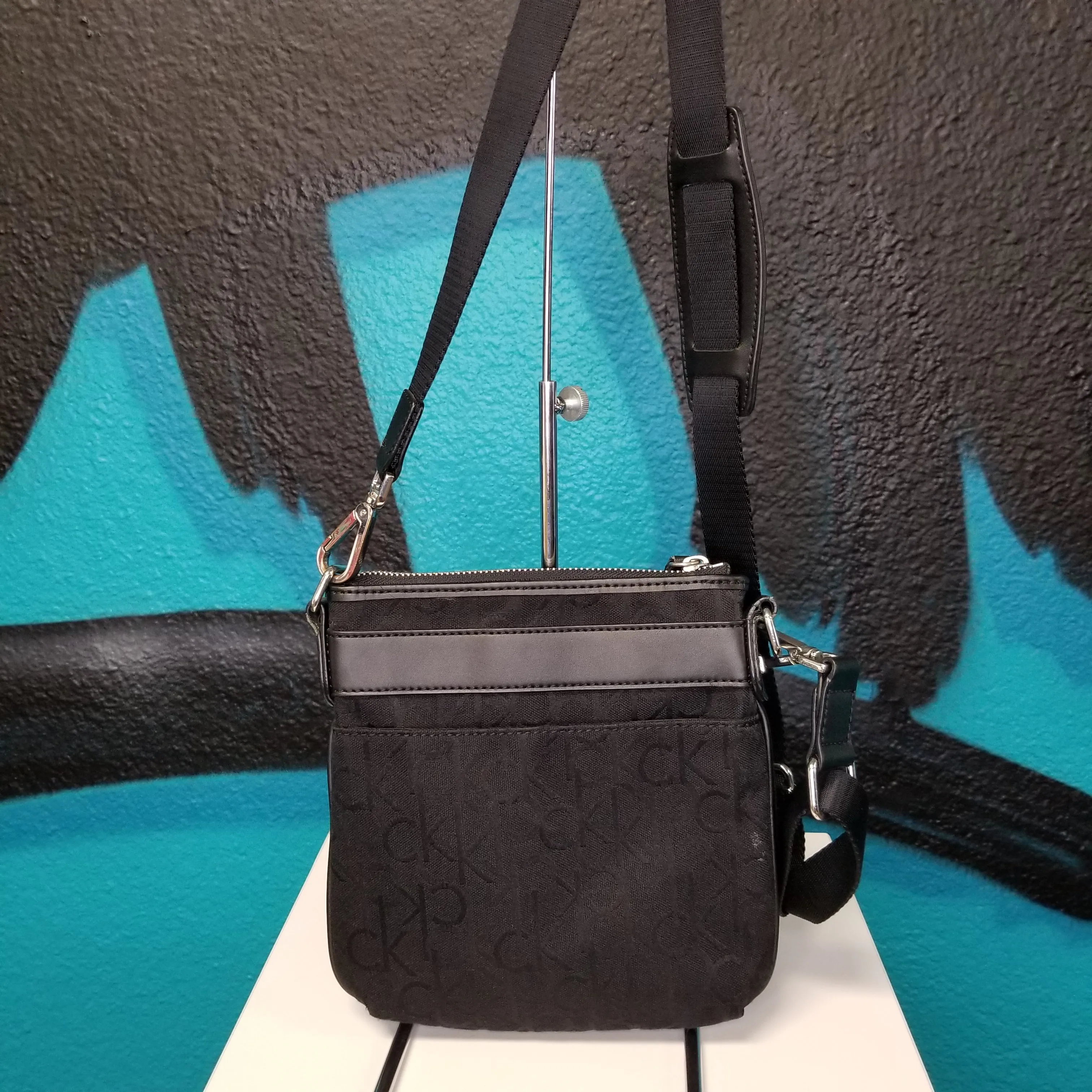 Calvin Klein Black Tech Crossbody
