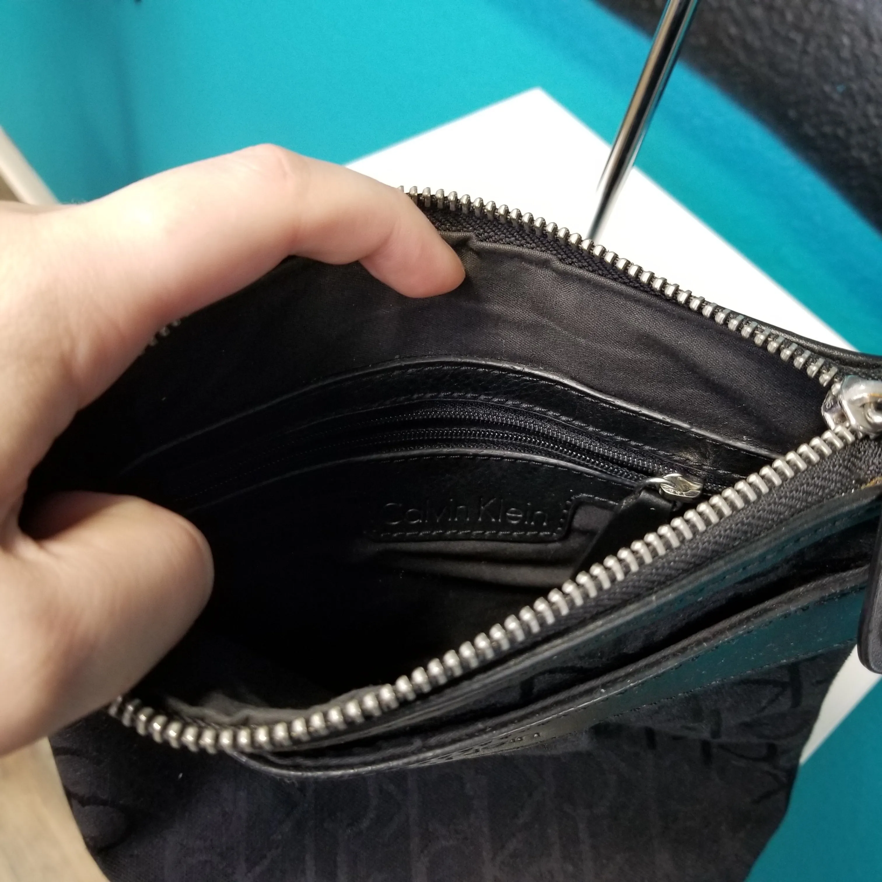 Calvin Klein Black Tech Crossbody