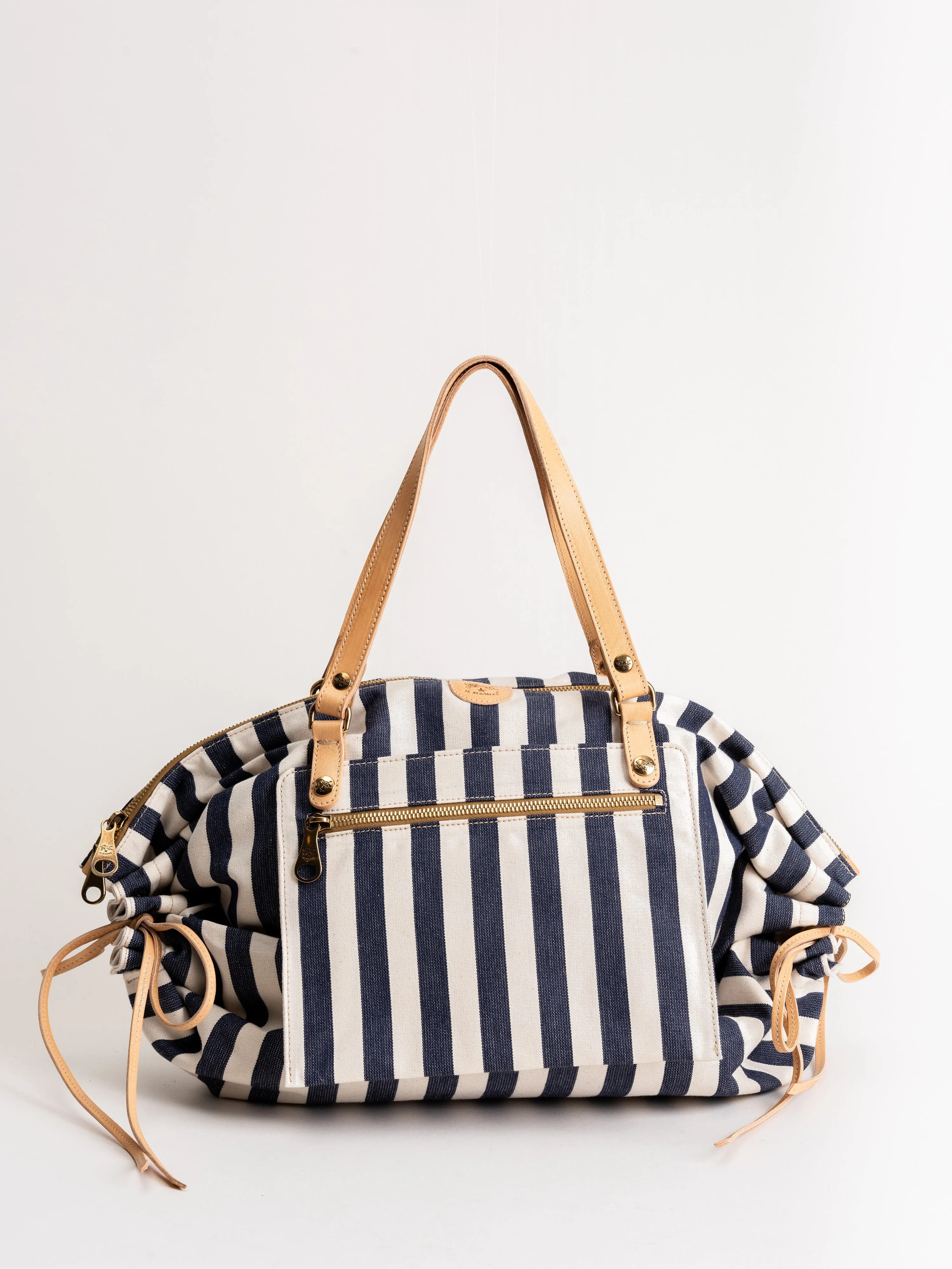 candy large zip tote - canvas