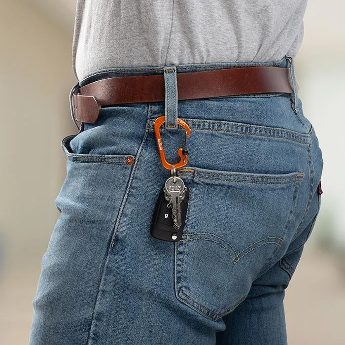 Carabiner with Slide Lock (Set of 3)