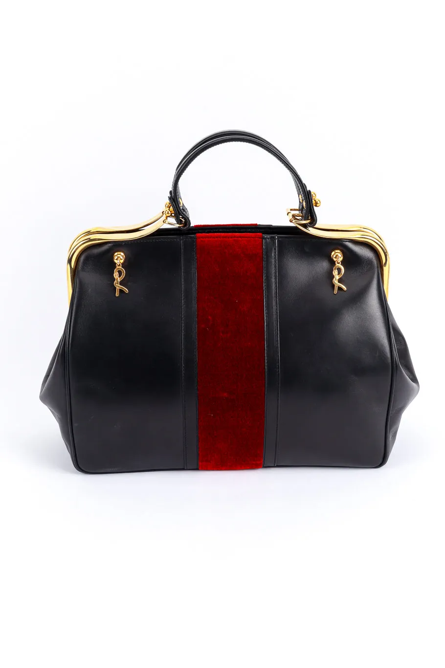 Caravel Leather Frame Handbag