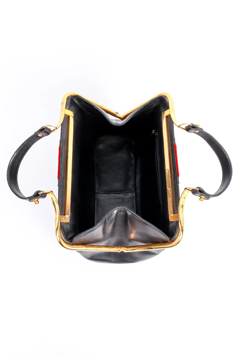 Caravel Leather Frame Handbag