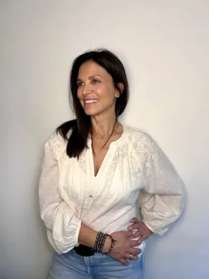 Carina Embroidered Blouse