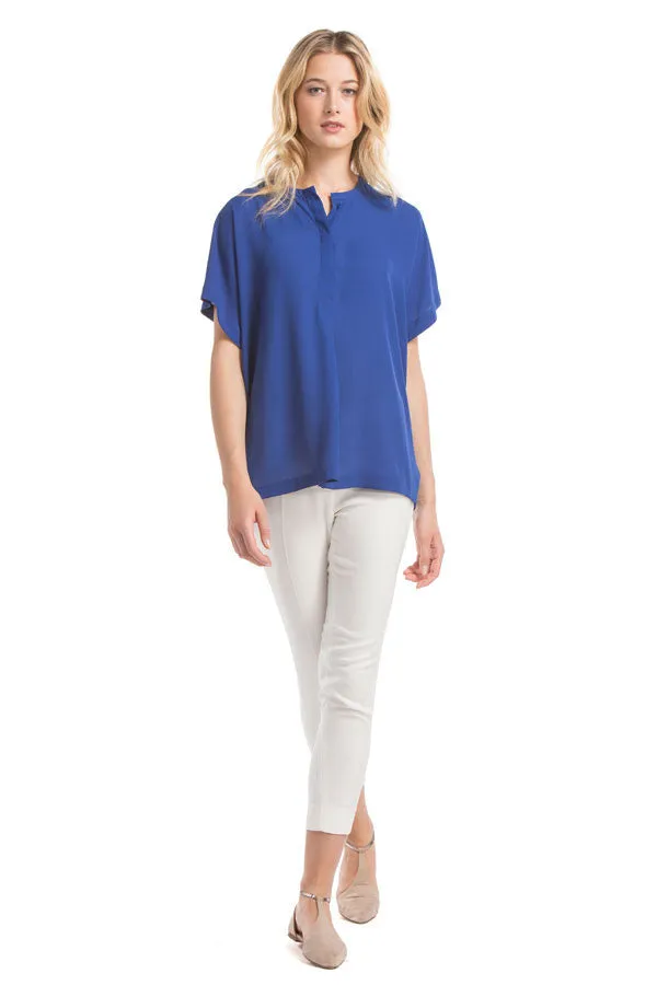 Cassie Boxy Blouse | Royal