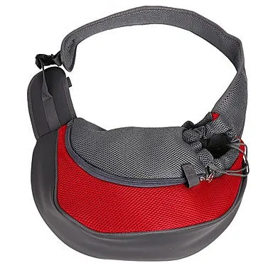 Cat Dog Carrier & Travel Backpack Front Backpack Fabric Pet Baskets Solid Colored Portable Breathable Green Blue Pink