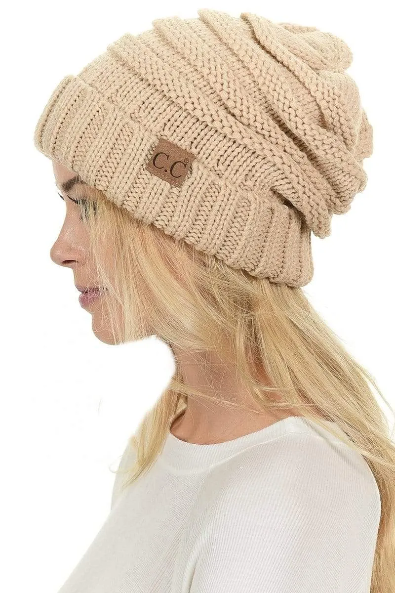 C.C Beanie Slouchy Knit Beanie