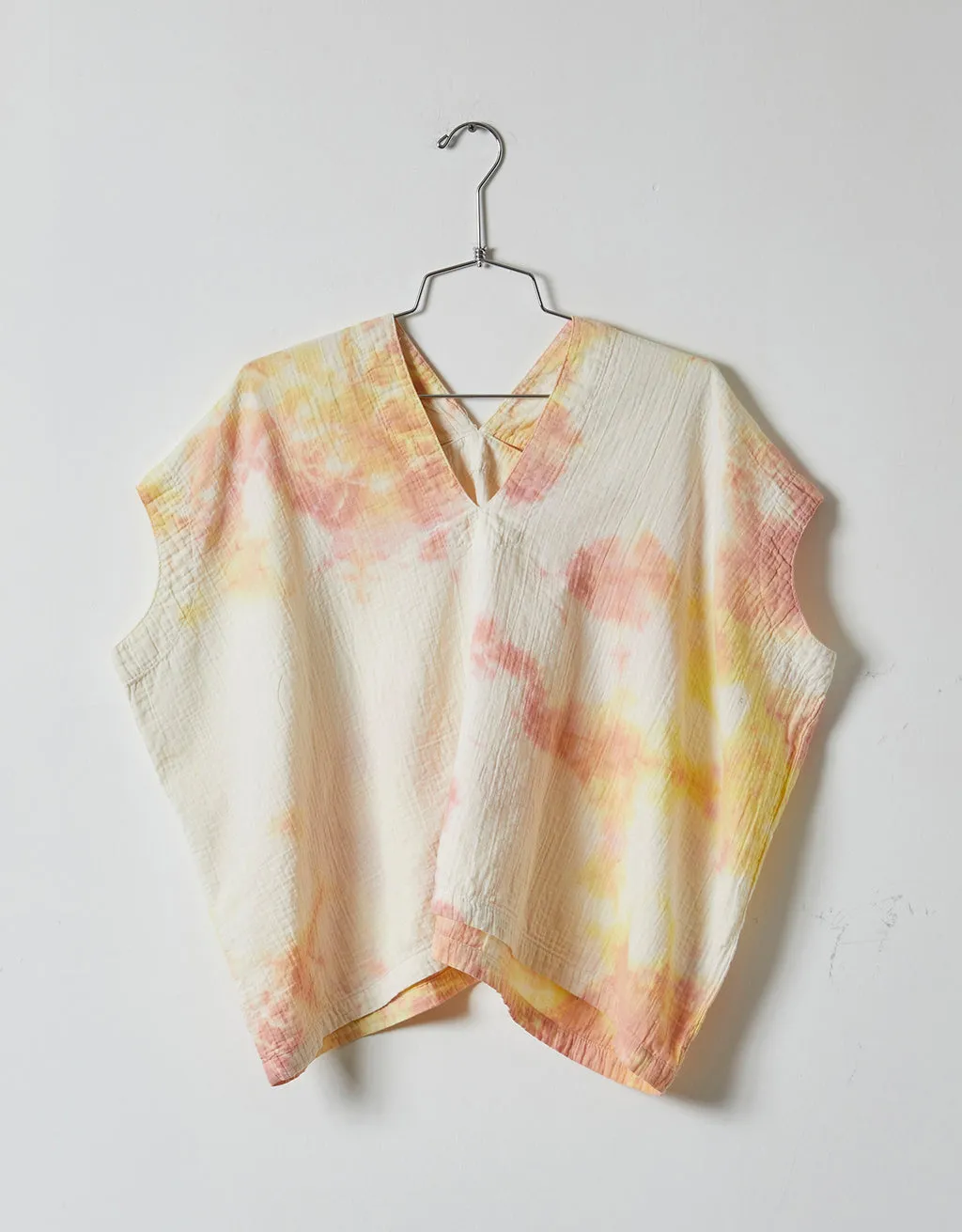 Celeste top in citrus tie dye