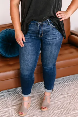Chances Are Slim, Slim Fit Judy Blue Jeans