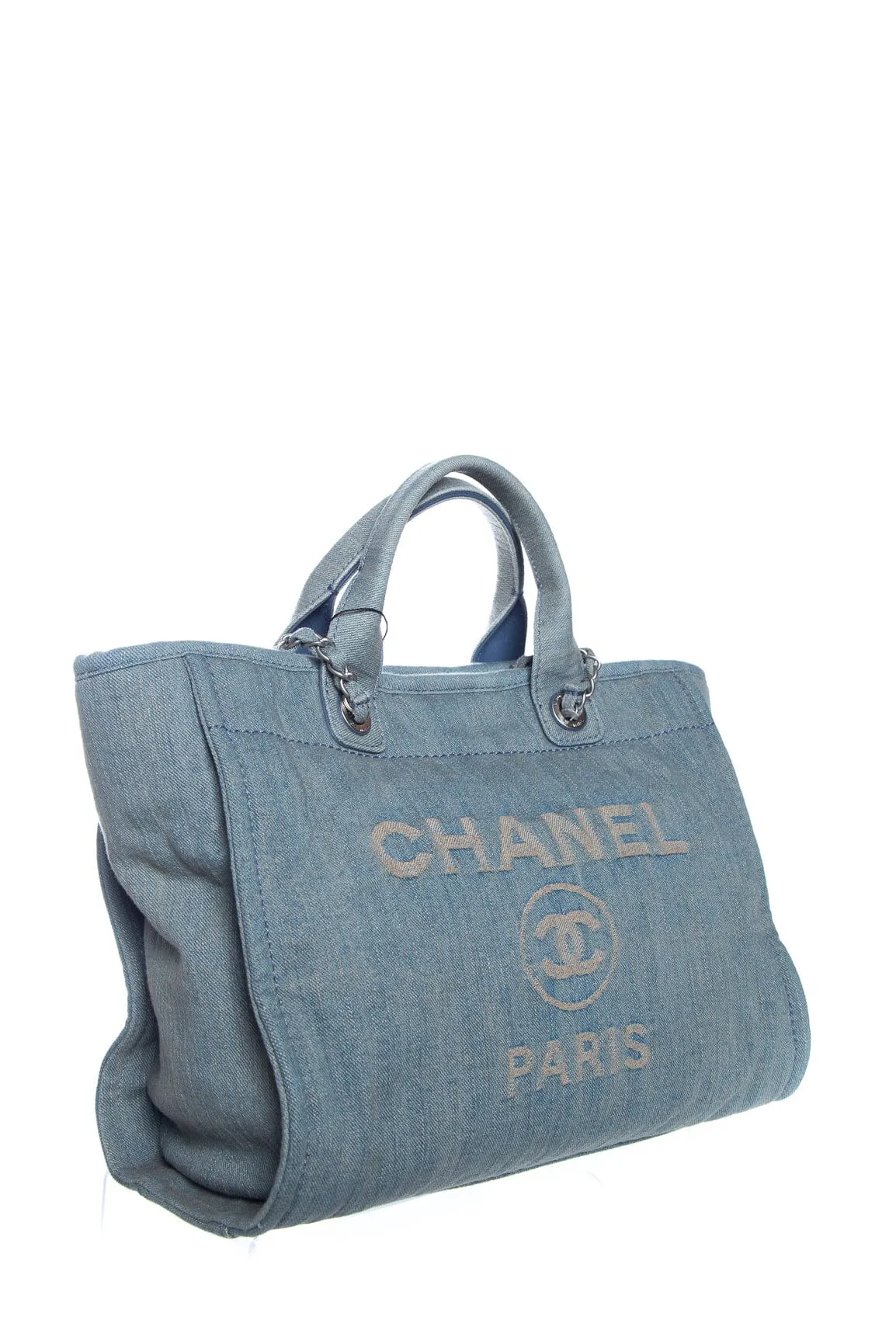 Chanel 2022  Denim Deauville Handbag