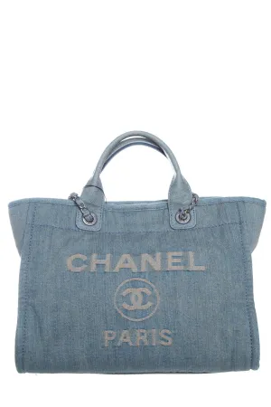 Chanel 2022  Denim Deauville Handbag
