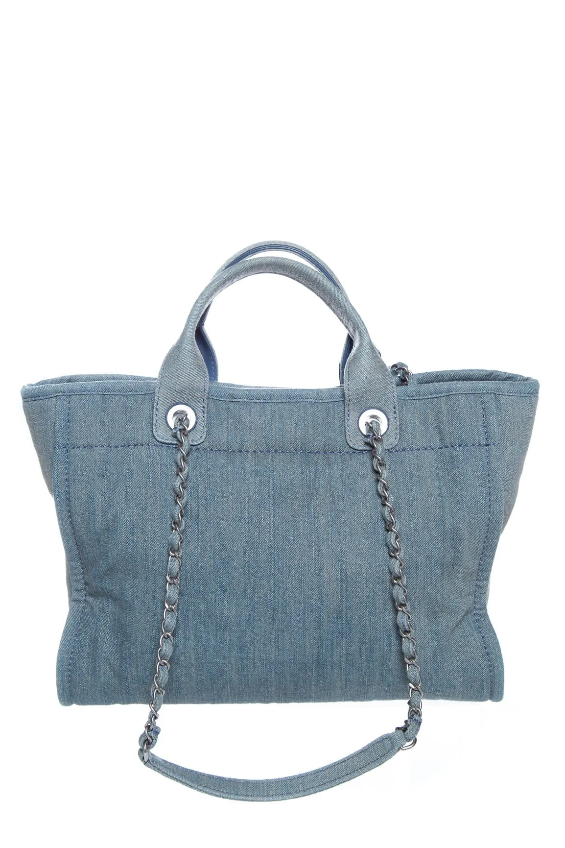 Chanel 2022  Denim Deauville Handbag