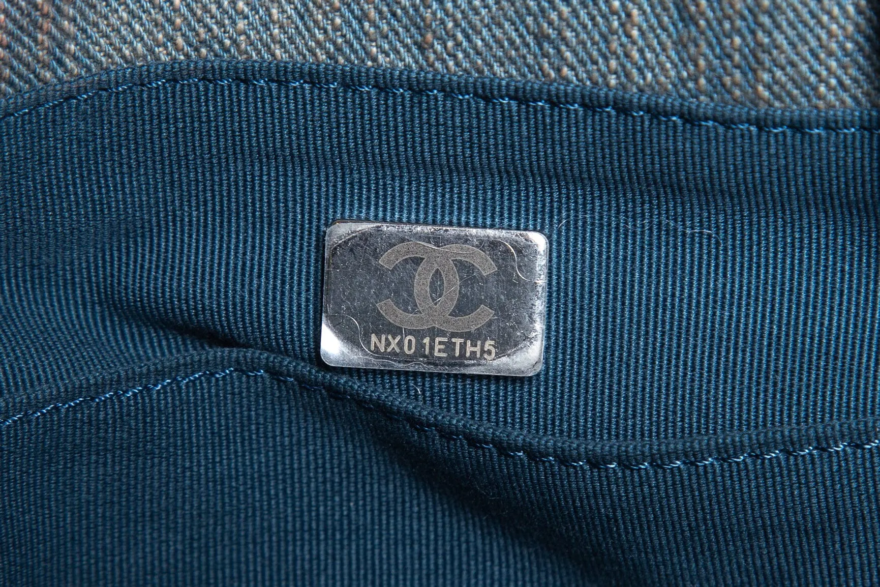 Chanel 2022  Denim Deauville Handbag