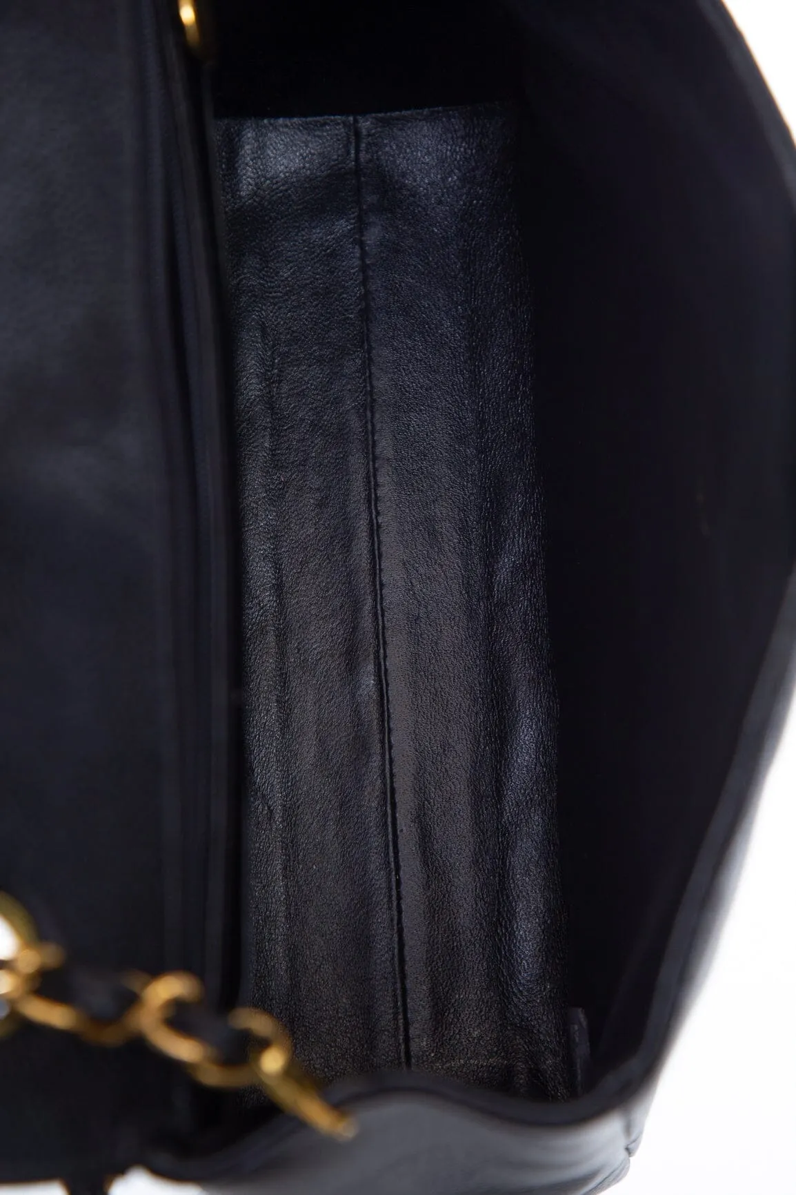 Chanel Black Caviar Square Handbag