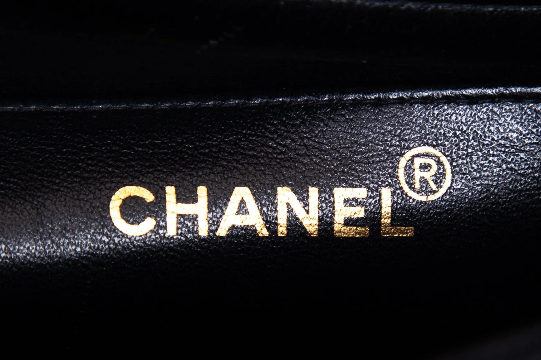 Chanel Black Caviar Square Handbag