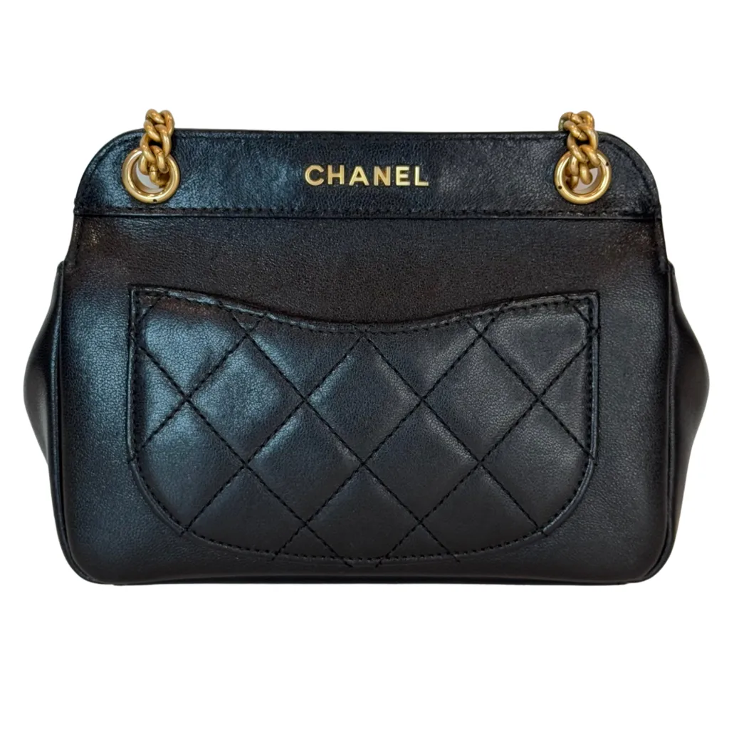 Chanel Black GHW Mini Shoulder