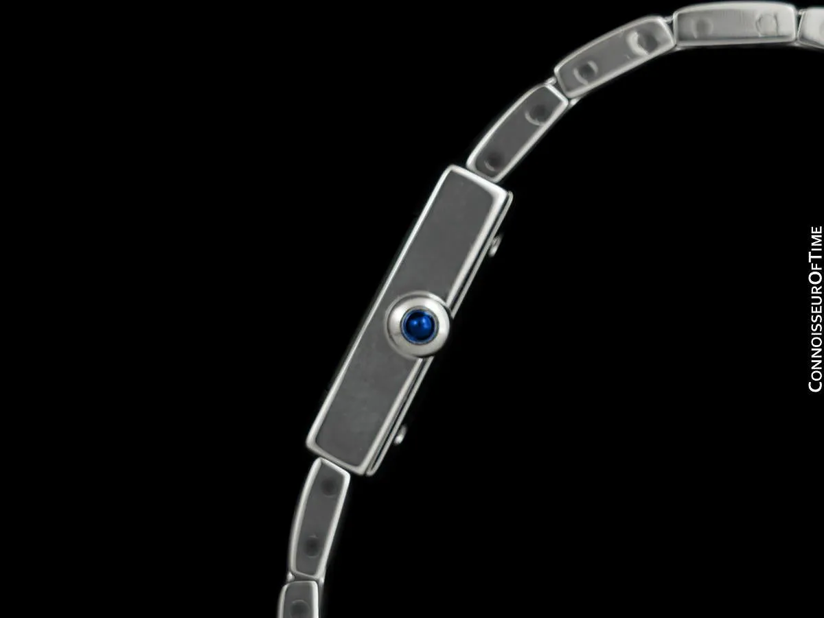 Chanel Matelasse Ladies Square Watch with Bracelet - Stainless Steel