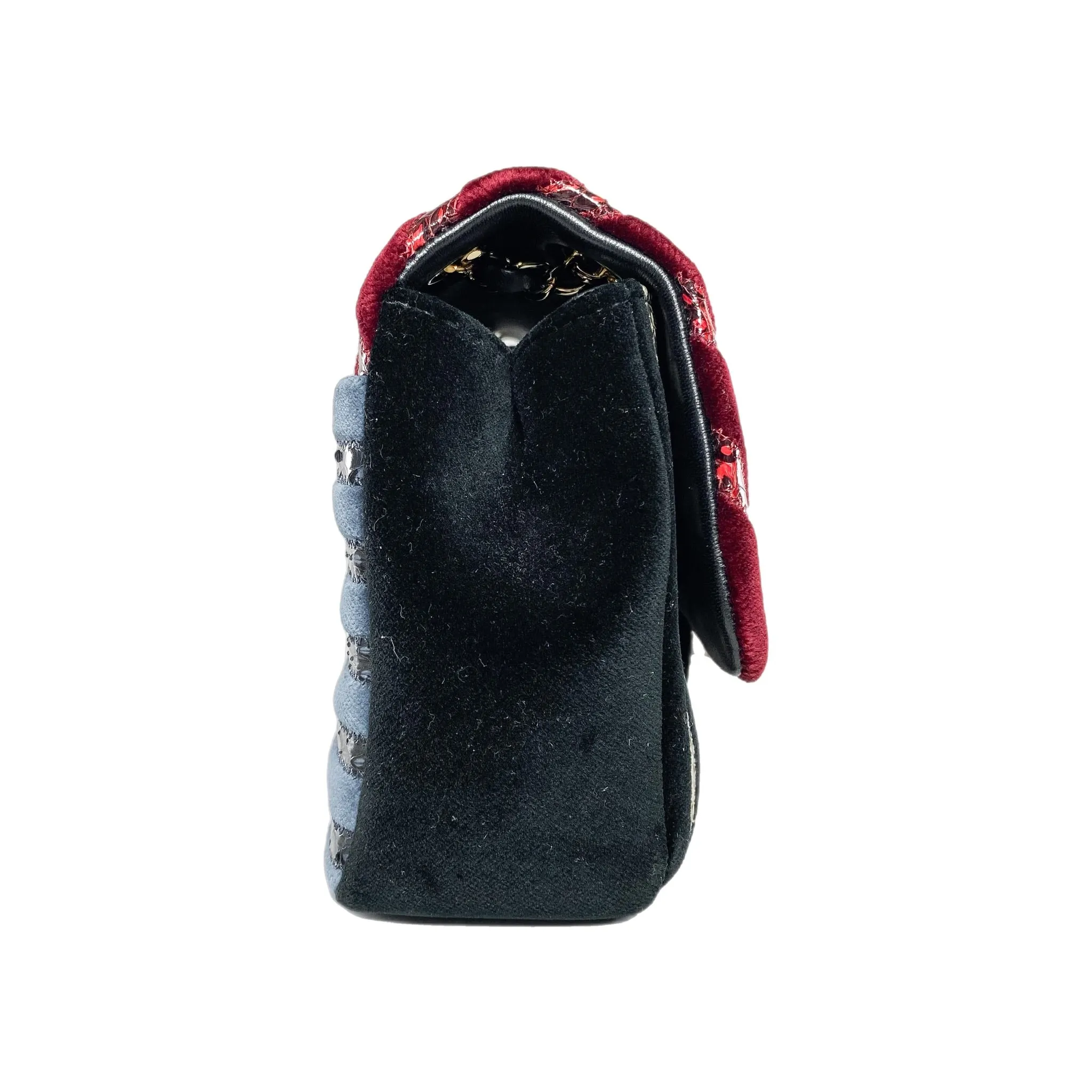Chanel Velvet Python Limited Edition Flap Bag