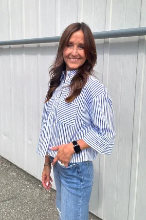 Charlotte Boxy Button Down