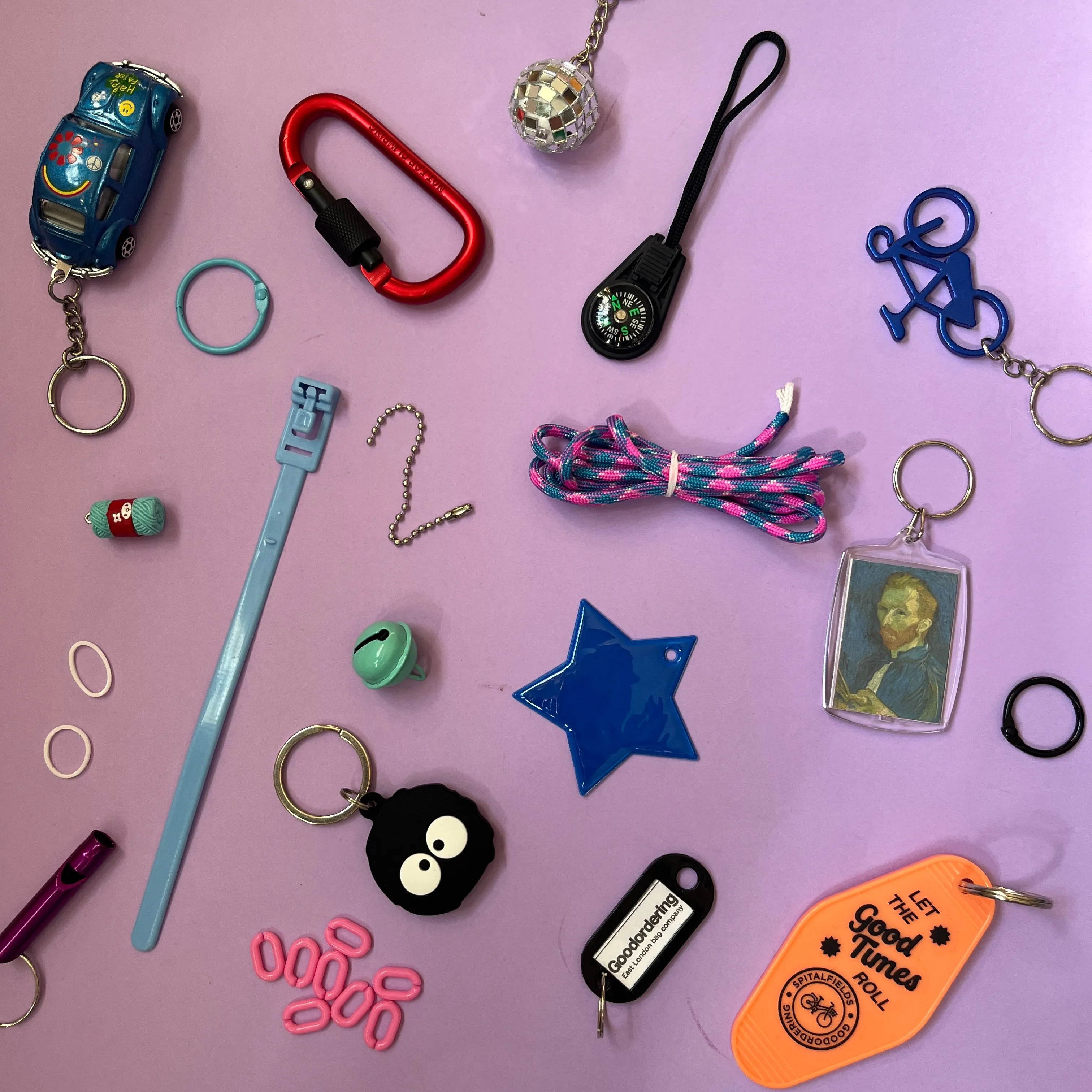 Charm keyring DIY kit car