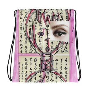 Cheongsam Girl - Drawstring bag