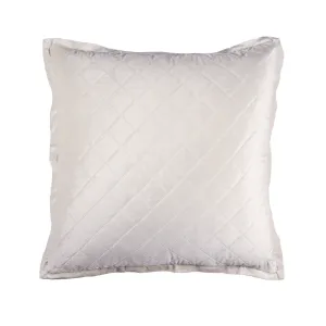 Chloe European Pillow / Ivory Velvet 26X26