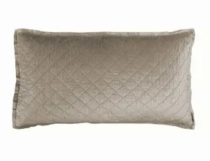 Chloe King Pillow / Fawn Velvet 20X36