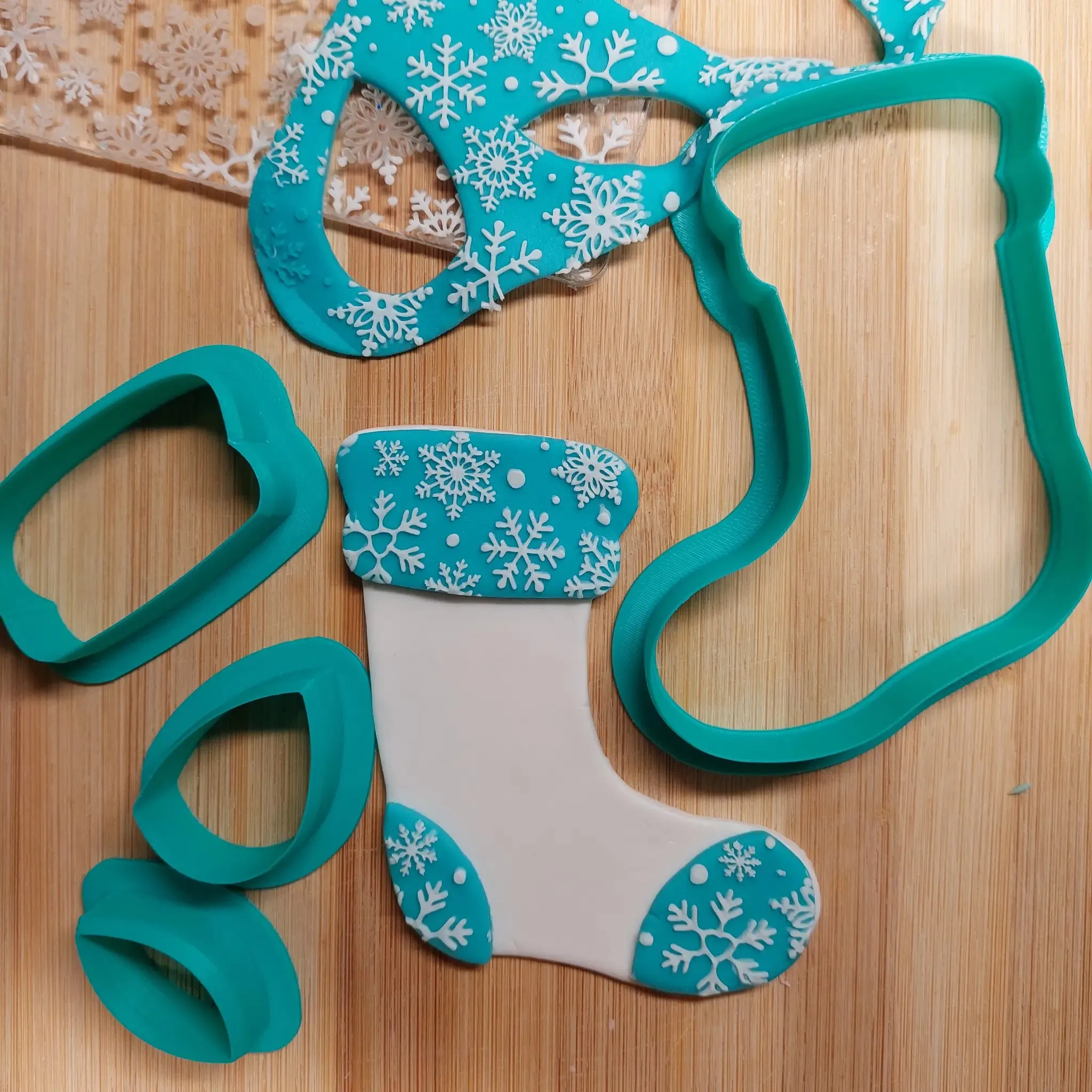 Christmas Stocking Cutter Layer Set 10cm